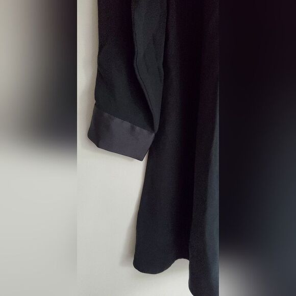 Eileen Fisher Petite Black Long Sleeve Tunic Dress Size PS - Picture 4 of 8